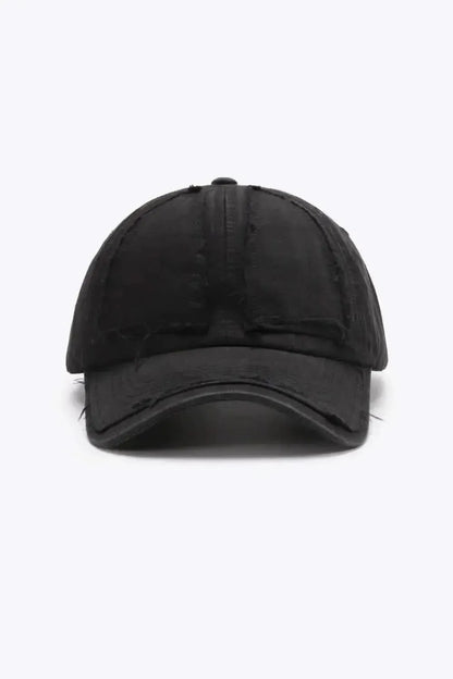 Distressed Adjustable Baseball Cap - Bad Moms Club