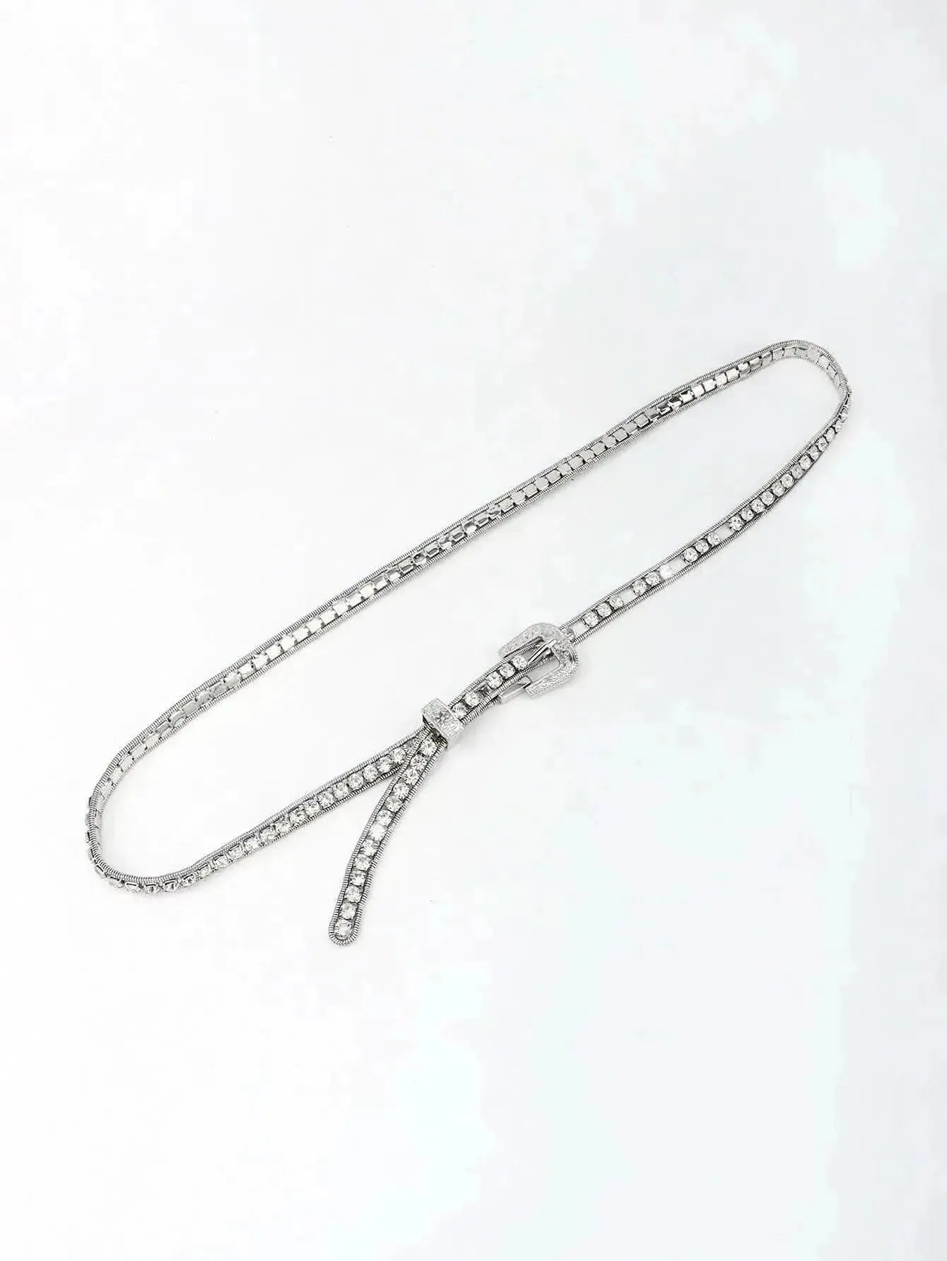 Rhinestone Metal Belt - Bad Moms Club