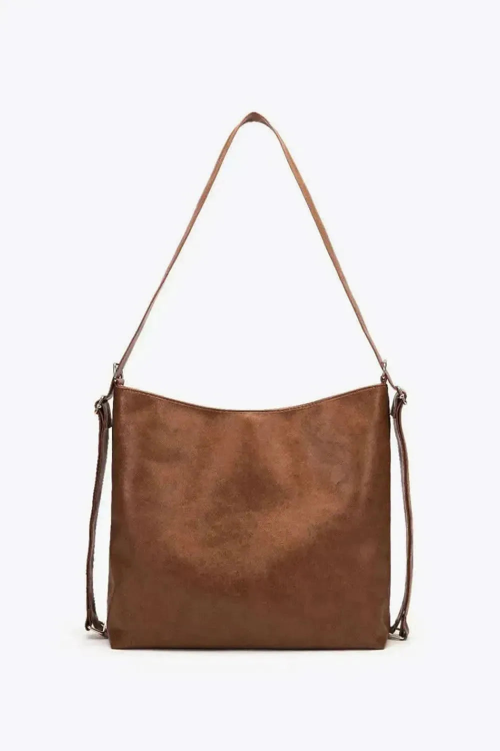 Large PU Leather Crossbody Bag - Bad Moms Club
