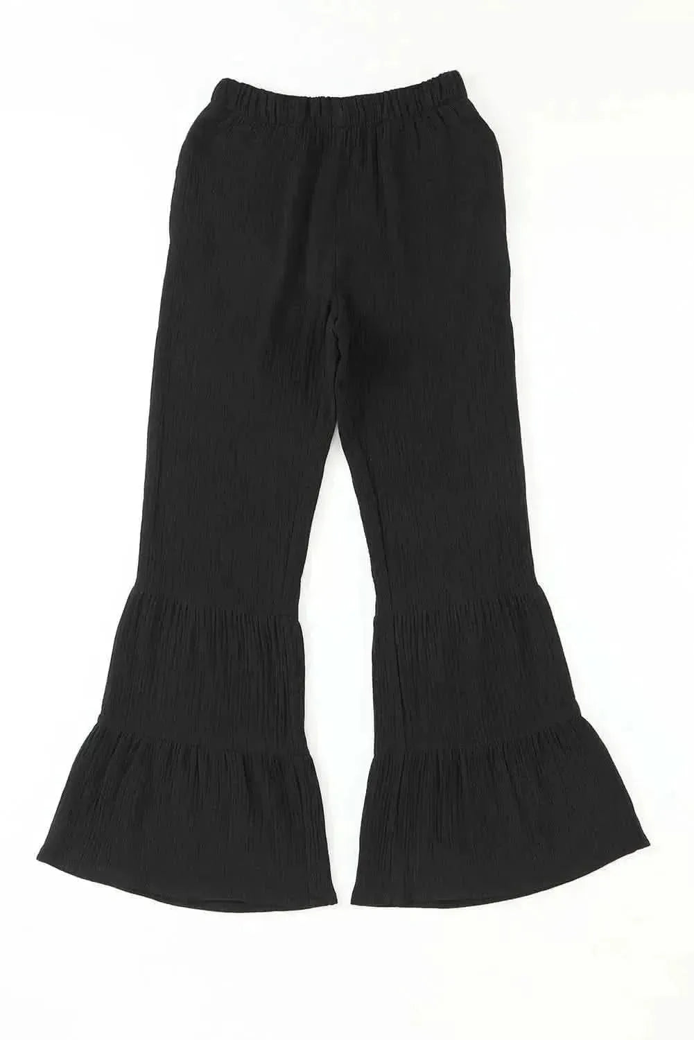 Long Flare Pants with Pocket - Bad Moms Club