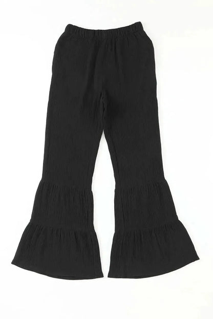 Long Flare Pants with Pocket - Bad Moms Club