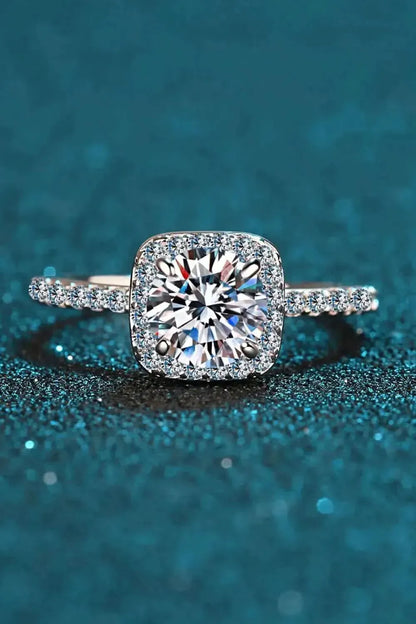 Square Moissanite Ring - Bad Moms Club