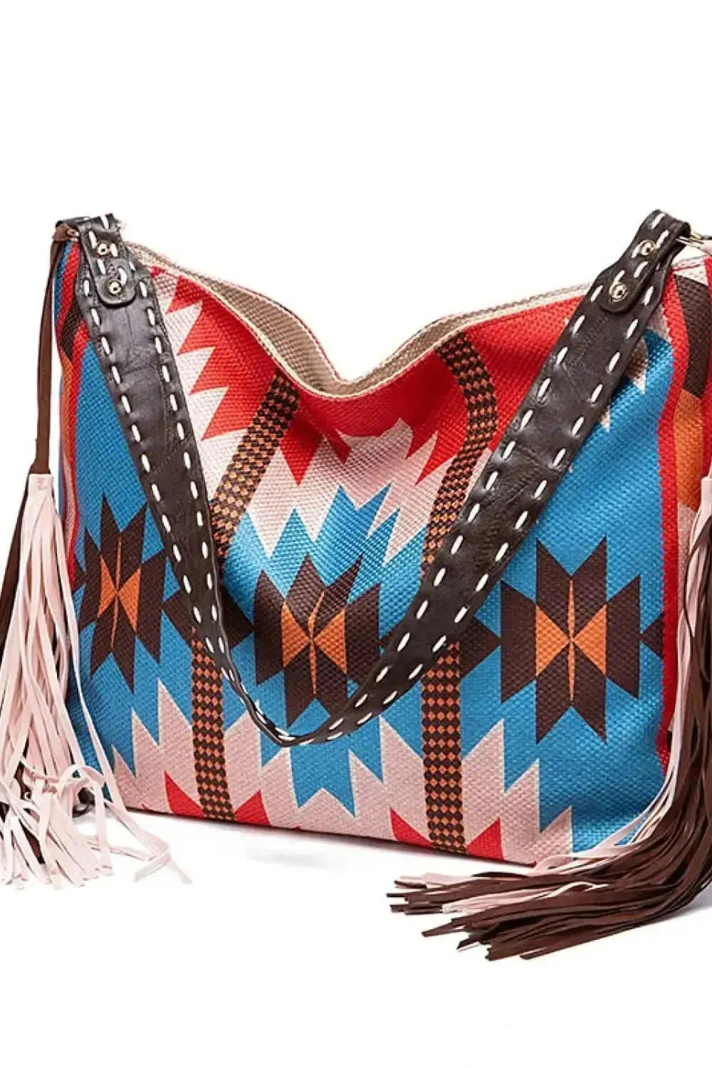 Geometric Canvas Tote Bag - Bad Moms Club