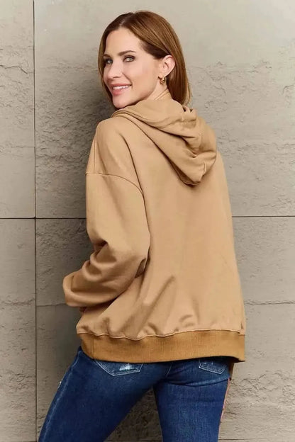 Simply Love Simply Love Full Size SOMETHING SPECIAL Graphic Hoodie - Bad Moms Club