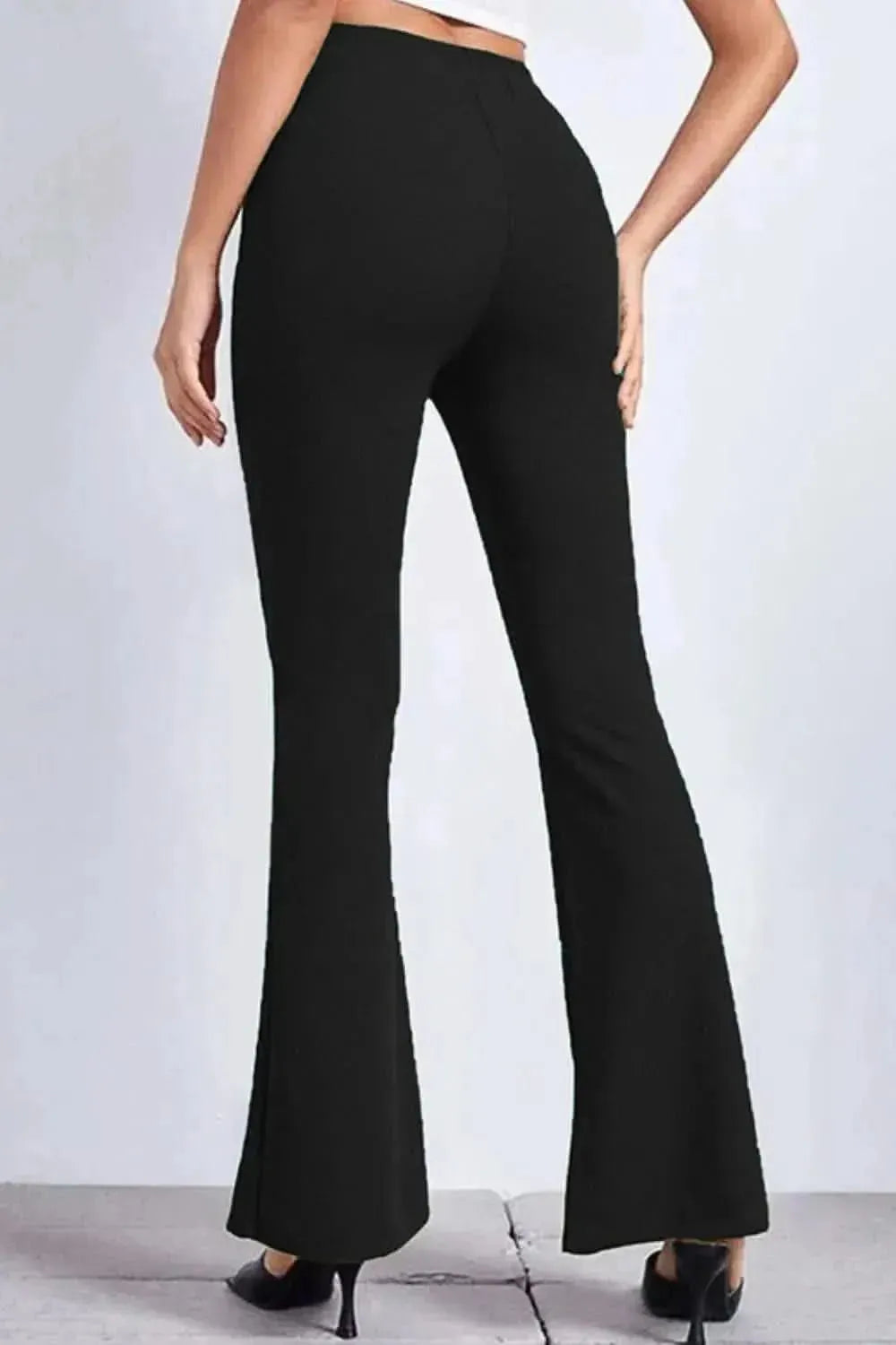 High Rise Flare Pants - Bad Moms Club