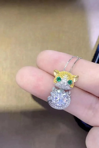 2 Carat Moissanite 925 Sterling Silver Necklace - Bad Moms Club