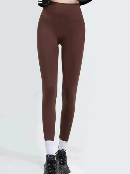 Wide Waistband Sports Leggings - Bad Moms Club