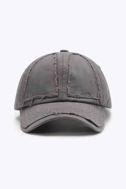 Distressed Adjustable Baseball Cap - Bad Moms Club
