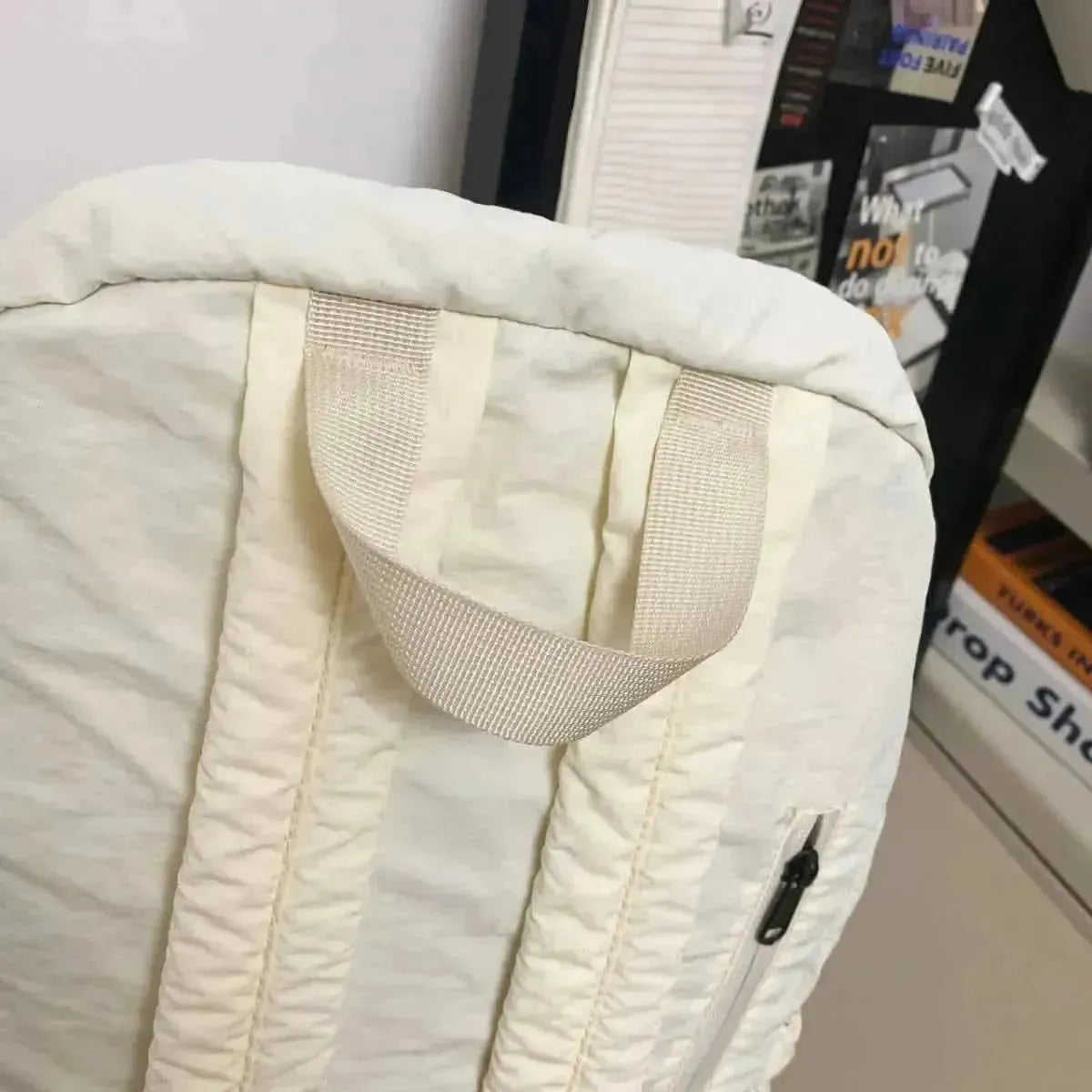 Drawstring Nylon Backpack Bag - Bad Moms Club