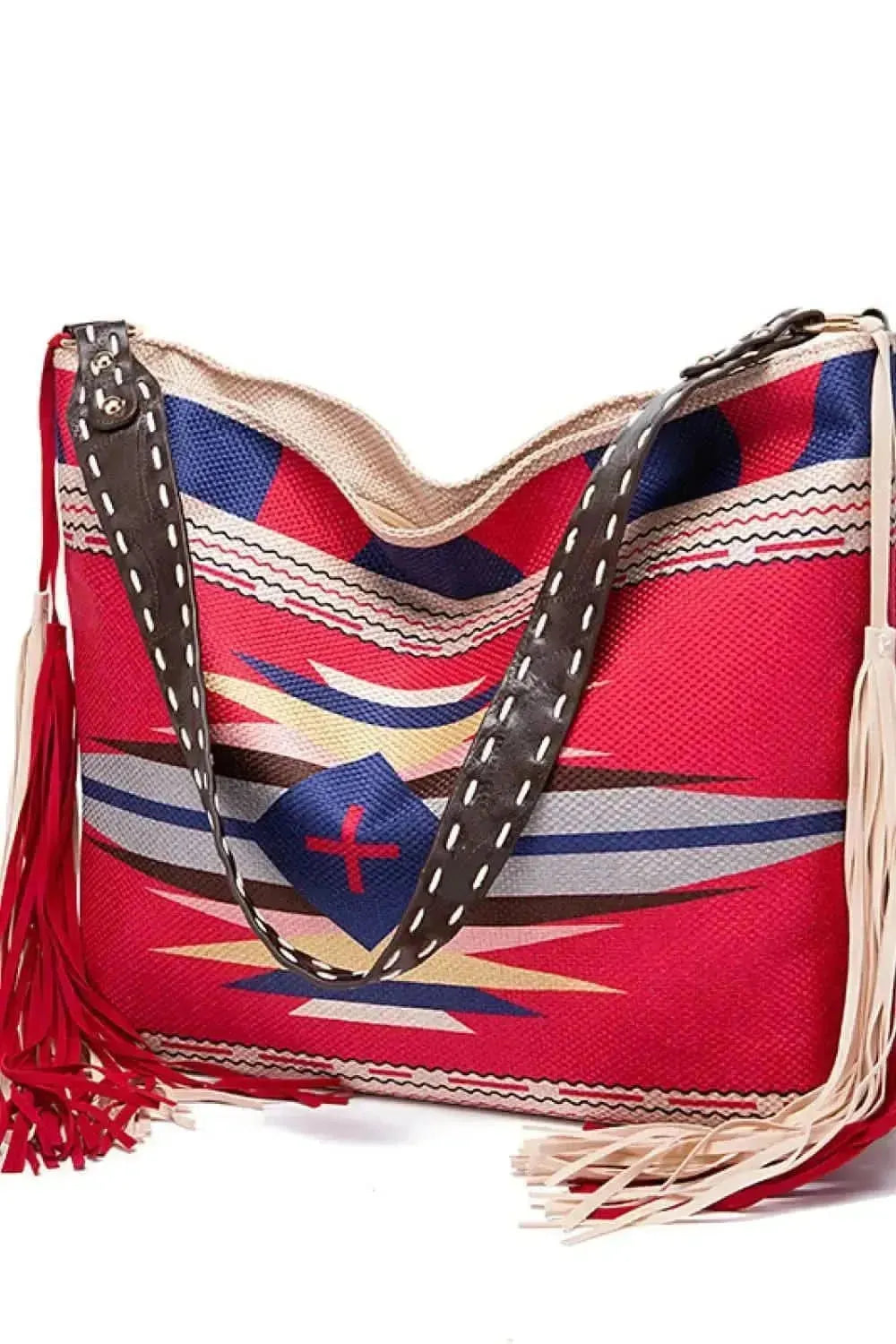 Geometric Canvas Tote Bag - Bad Moms Club