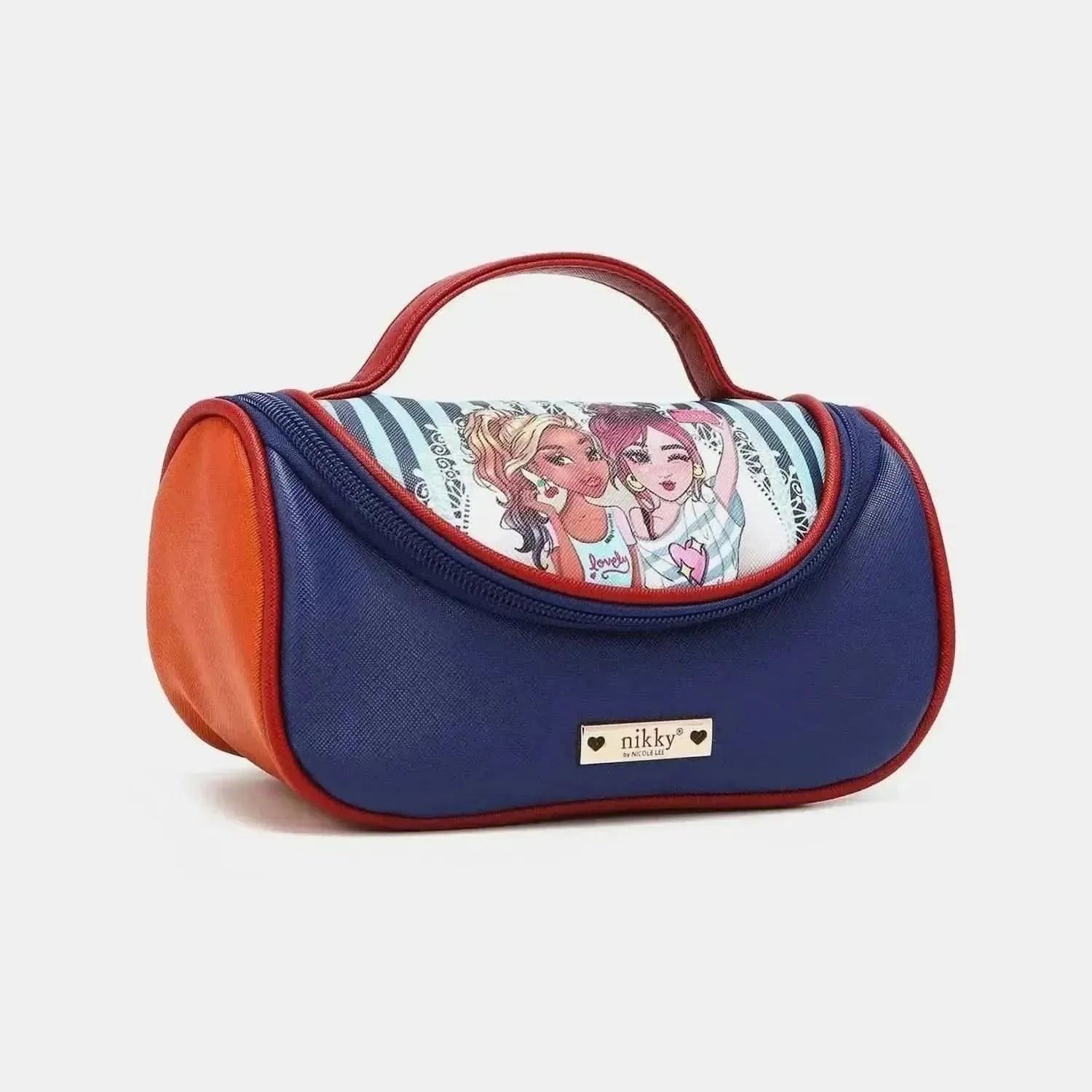 Nicole Lee USA Nikky Contrast Makeup Bag - Bad Moms Club