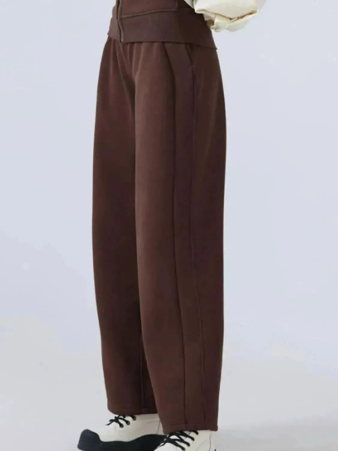 Millennia Drawstring Wide Leg Pants - Bad Moms Club