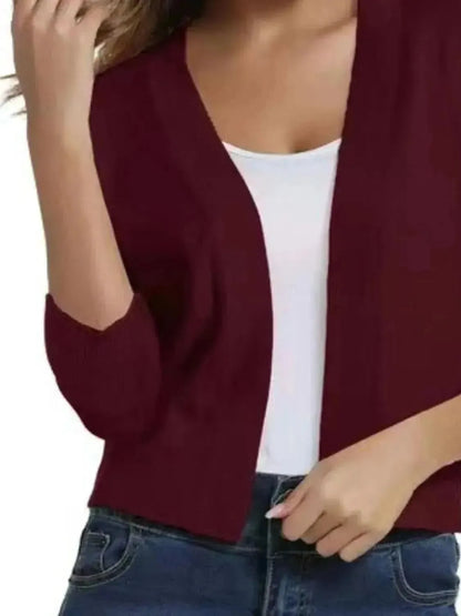 Open Front Cardigan - Bad Moms Club