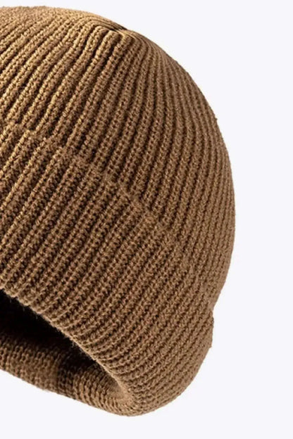 Calling For Winter Rib-Knit Beanie - Bad Moms Club