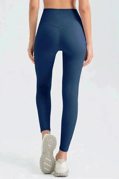 High Waist Skinny Active Pants - Bad Moms Club