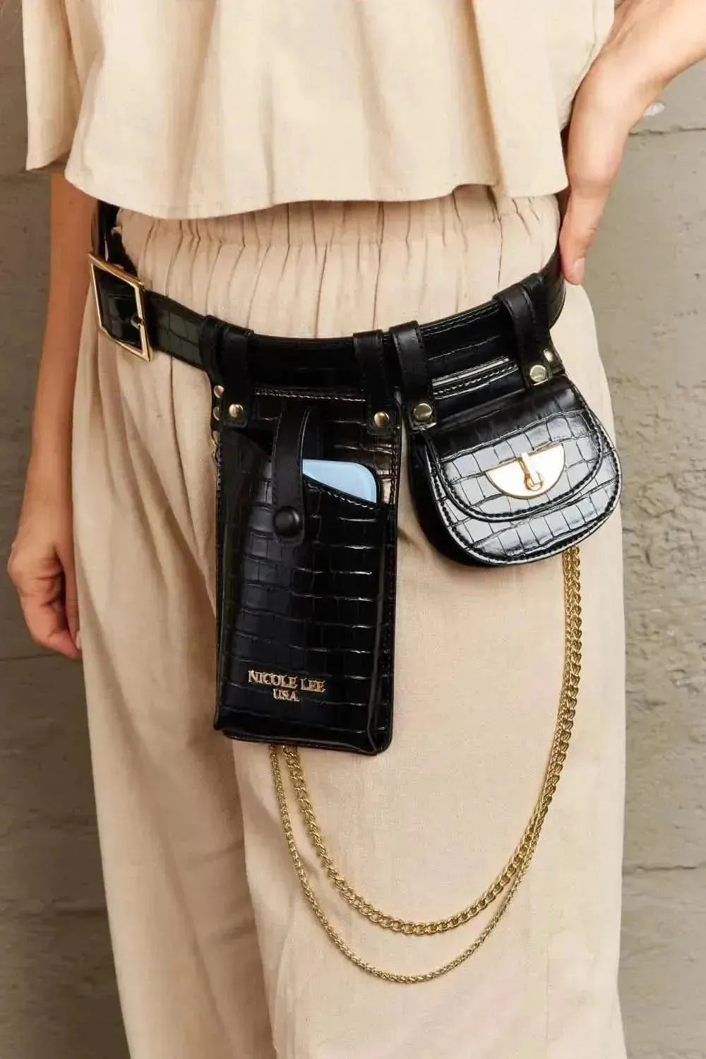 Nicole Lee USA Aurelia Belt Bag - Bad Moms Club