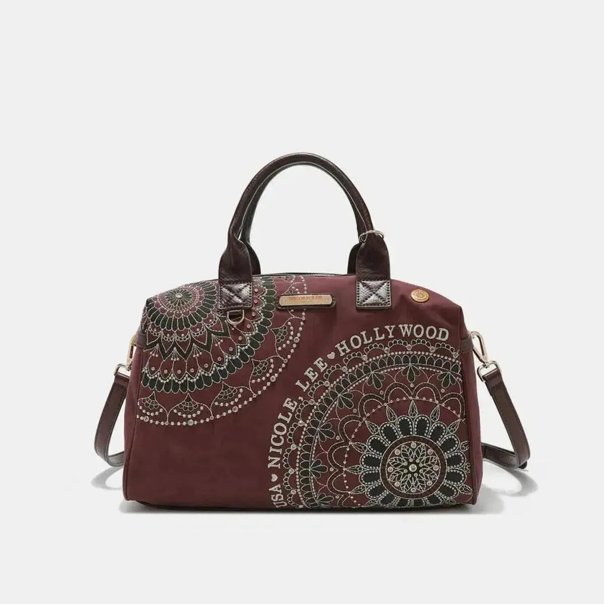 Nicole Lee USA rhinestone Decor Boston Bag - Bad Moms Club