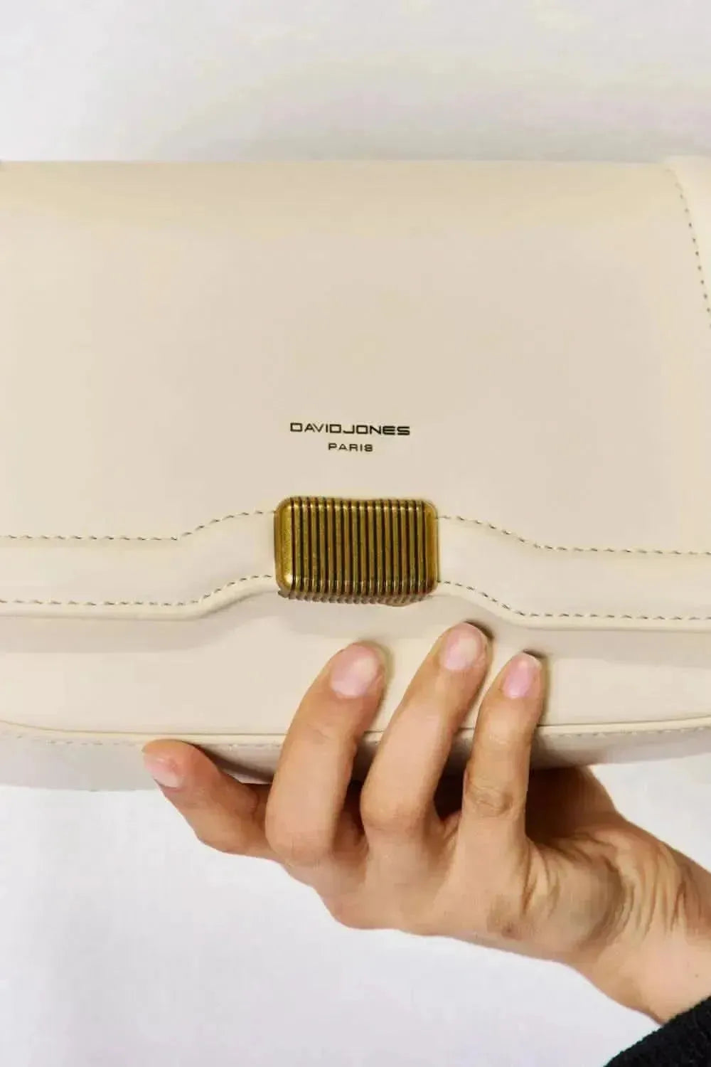 David Jones PU Leather Crossbody Bag - Bad Moms Club