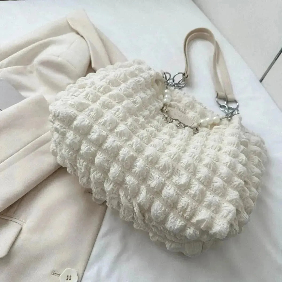 Cloud Puffy Polyester Tote Bag - Bad Moms Club