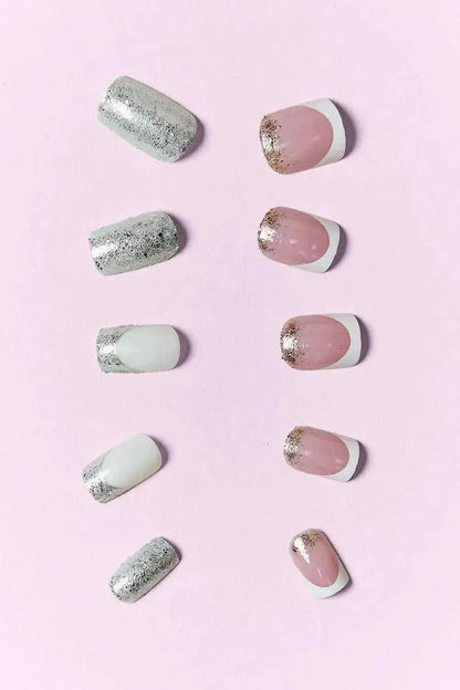 SO PINK BEAUTY Press On Nails 2 Packs - Bad Moms Club