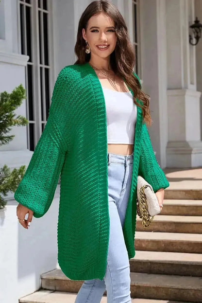 Open Front Longline Cardigan - Bad Moms Club