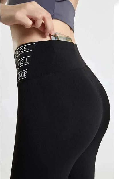 Wide Waistband Sports Pants - Bad Moms Club