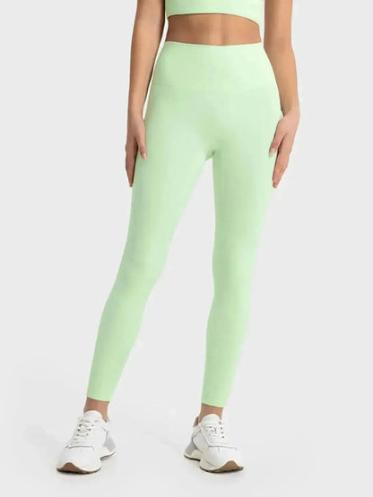 Wide Waistband Sports Leggings - Bad Moms Club