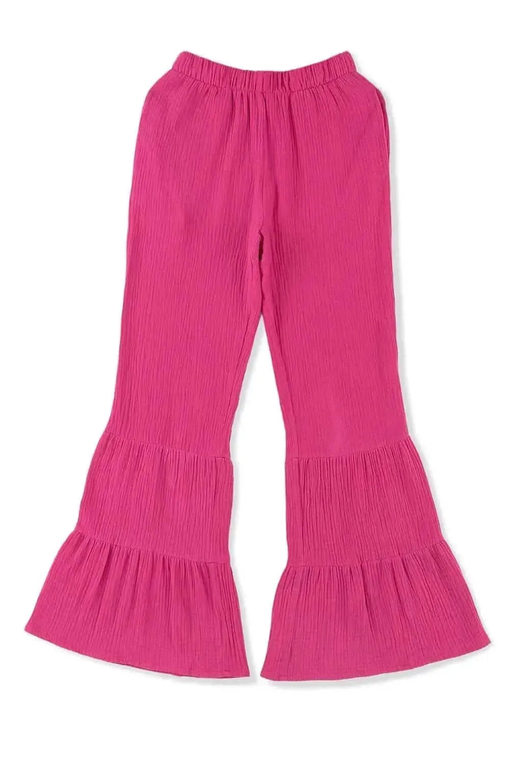 Long Flare Pants with Pocket - Bad Moms Club
