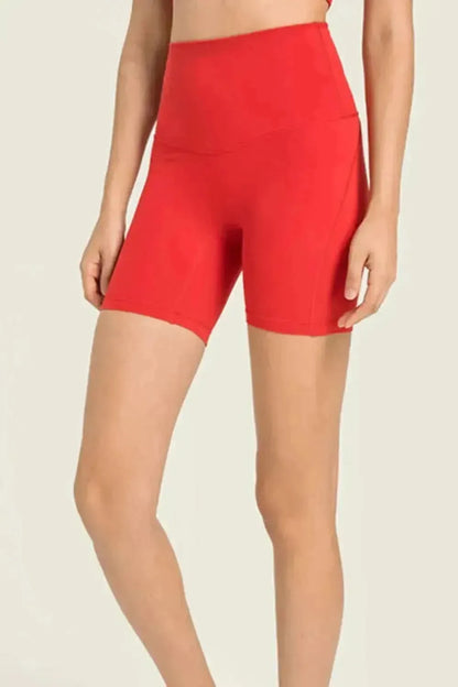 Seamless High-Rise Wide Waistband Biker Shorts - Bad Moms Club