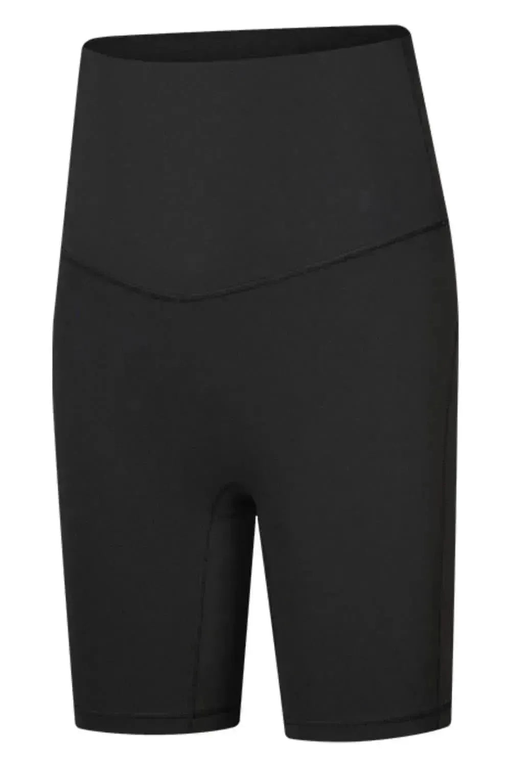 Seamless High-Rise Wide Waistband Biker Shorts - Bad Moms Club