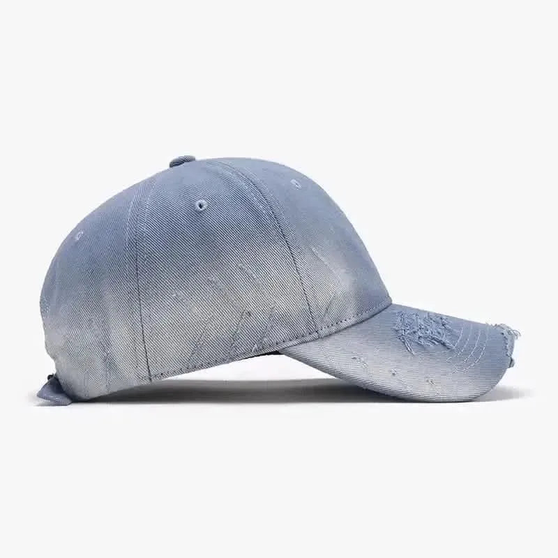 Distressed Adjustable Cotton Hat - Bad Moms Club