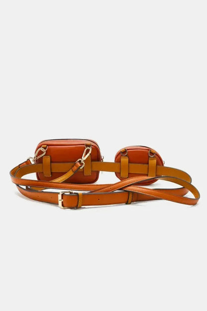 Nicole Lee USA Double Pouch Fanny Pack - Bad Moms Club