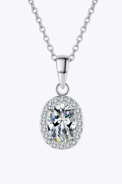 Be The One 1 Carat Moissanite Pendant Necklace - Bad Moms Club