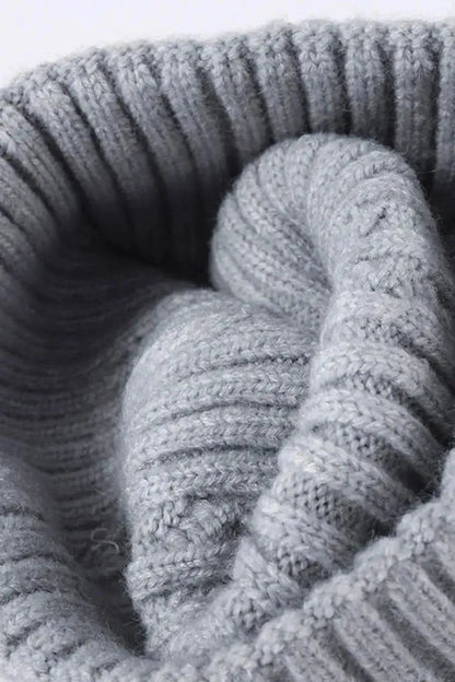 Cable-Knit Cuff Beanie - Bad Moms Club