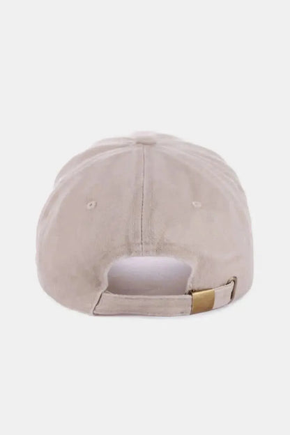 Zenana Washed ATLANTA Embroidered Baseball Cap - Bad Moms Club