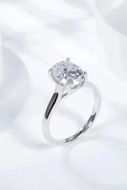 2.5 Carat Moissanite Solitaire Ring - Bad Moms Club
