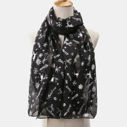 Christmas Element Polyester Scarf - Bad Moms Club