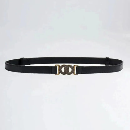 Alloy Buckle PU Belt - Bad Moms Club