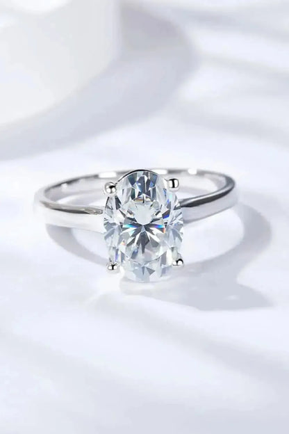 2.5 Carat Moissanite Solitaire Ring - Bad Moms Club