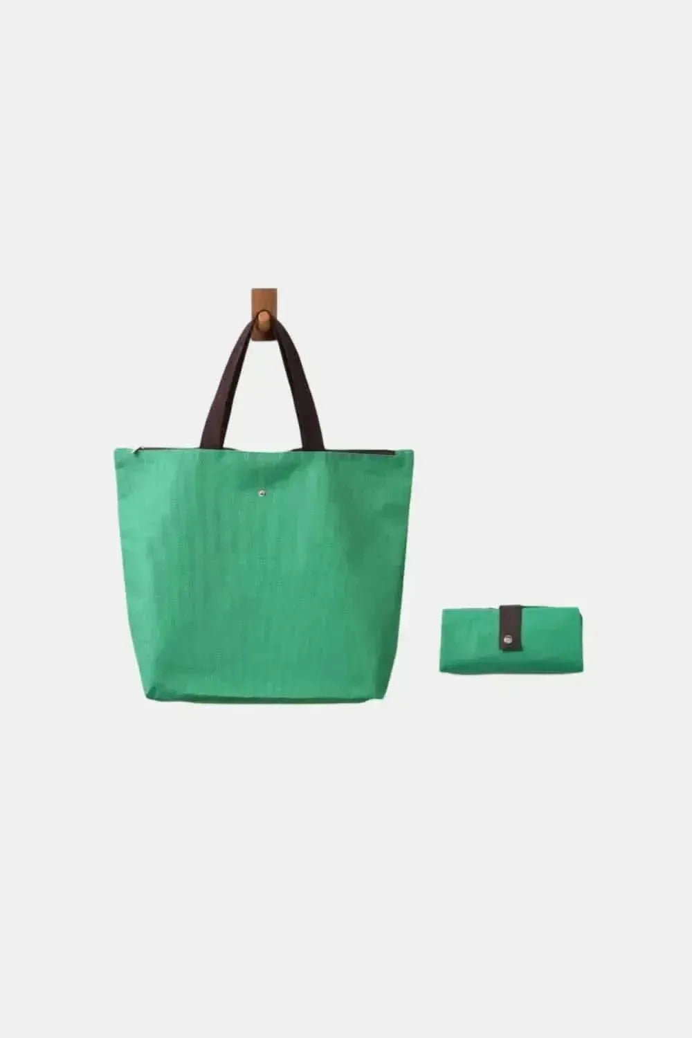 Zenana Large Capacity Foldable Oxford Tote Bag - Bad Moms Club
