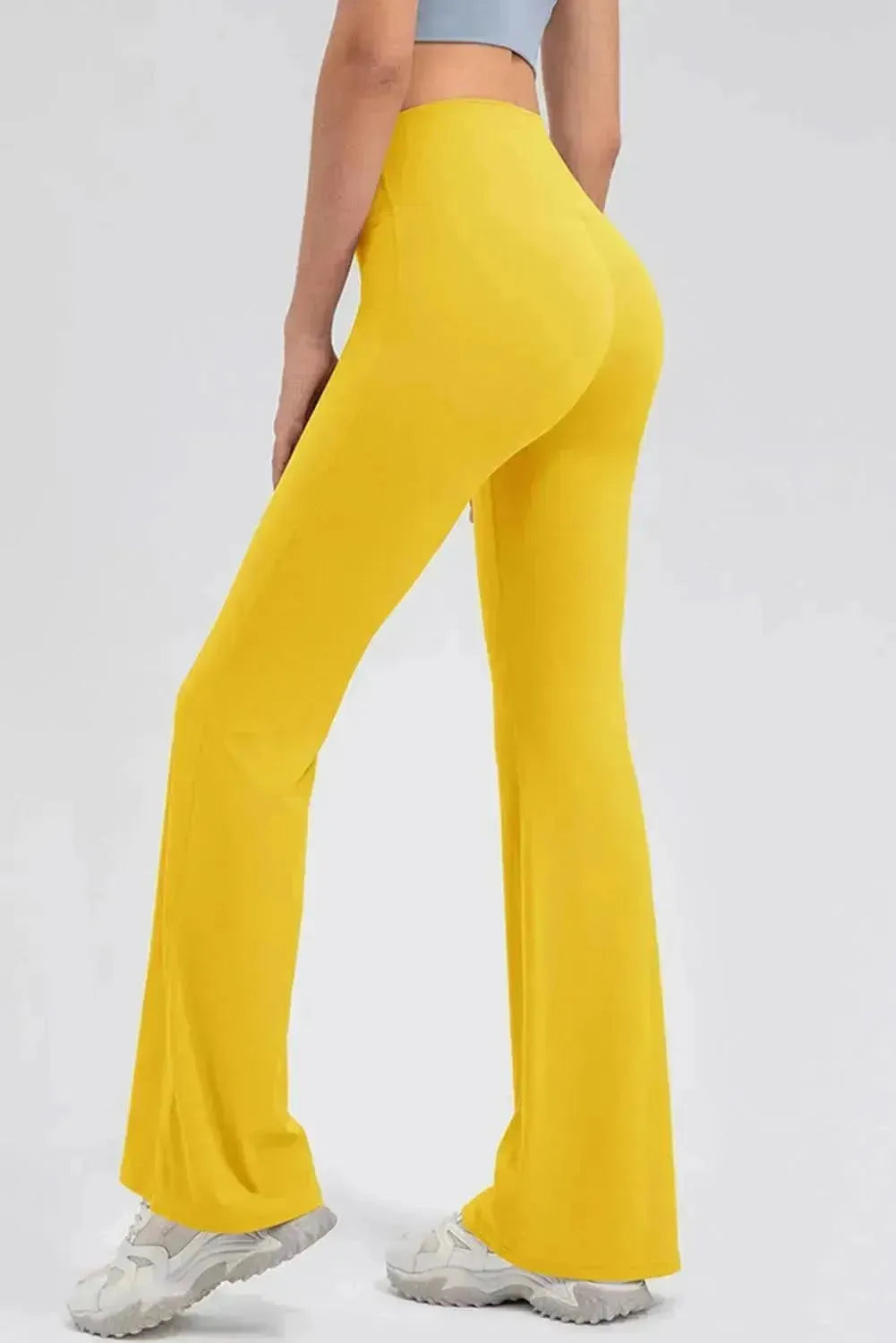 High Waist Straight Active Pants - Bad Moms Club
