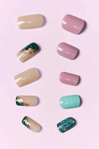 SO PINK BEAUTY Press On Nails 2 Packs - Bad Moms Club