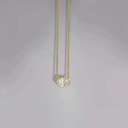 18K Gold-Plated Stainless Steel Pendant Necklace - Bad Moms Club