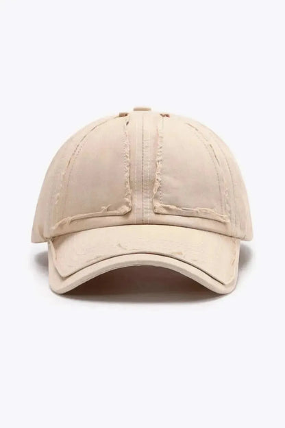 Distressed Adjustable Baseball Cap - Bad Moms Club