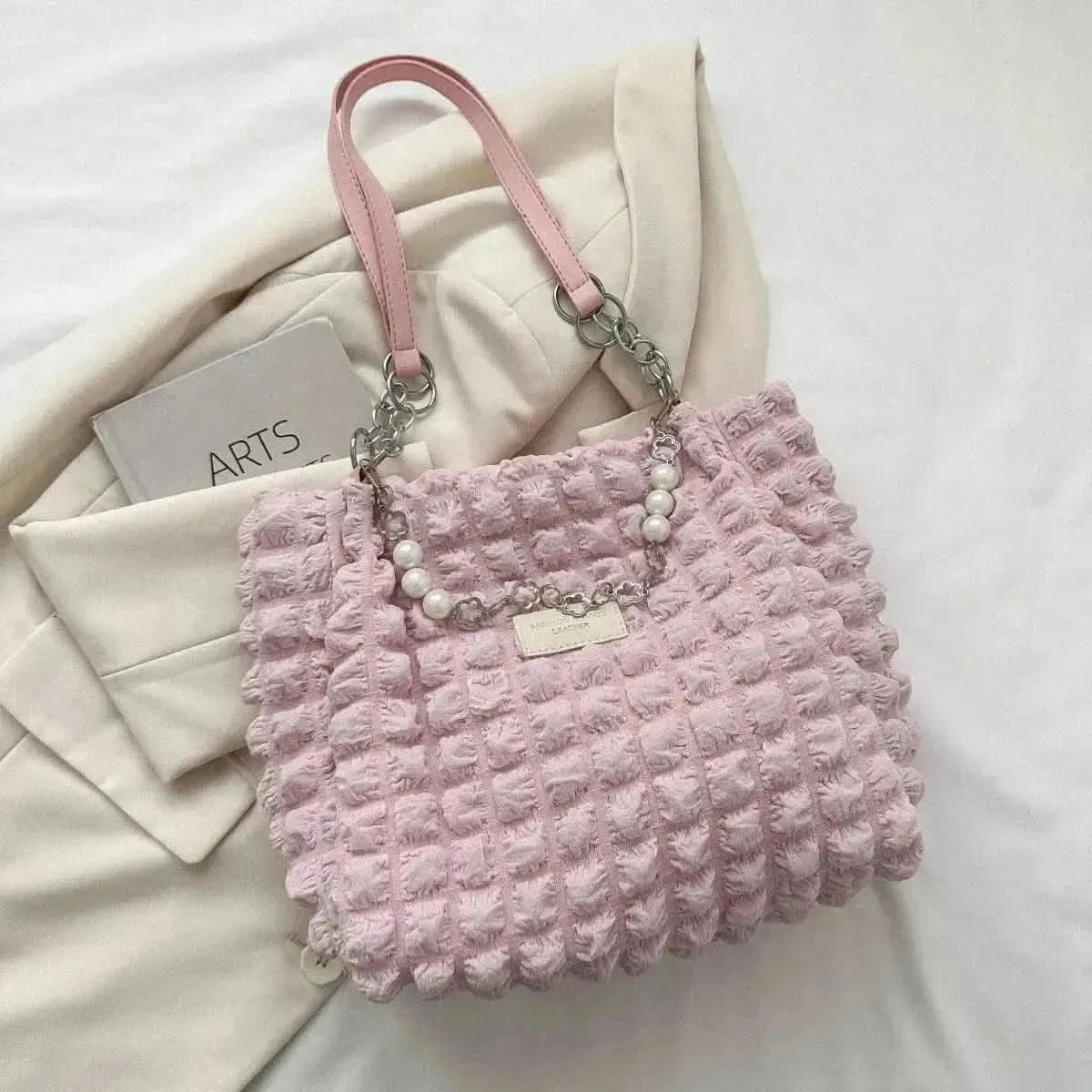 Cloud Puffy Polyester Tote Bag - Bad Moms Club