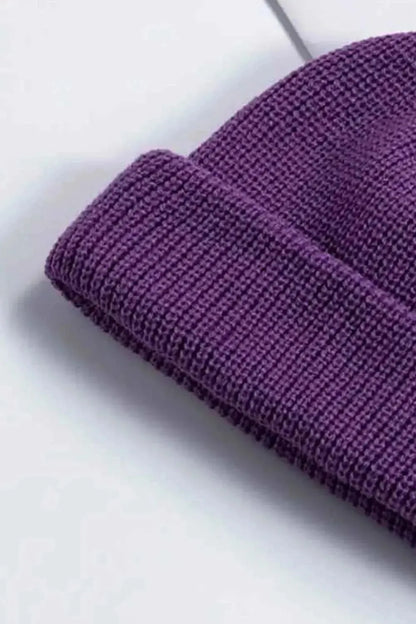 Cozy Rib-Knit Cuff Beanie - Bad Moms Club