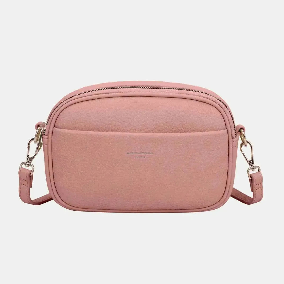 David Jones PU Leather Small Crossbody Bag - Bad Moms Club