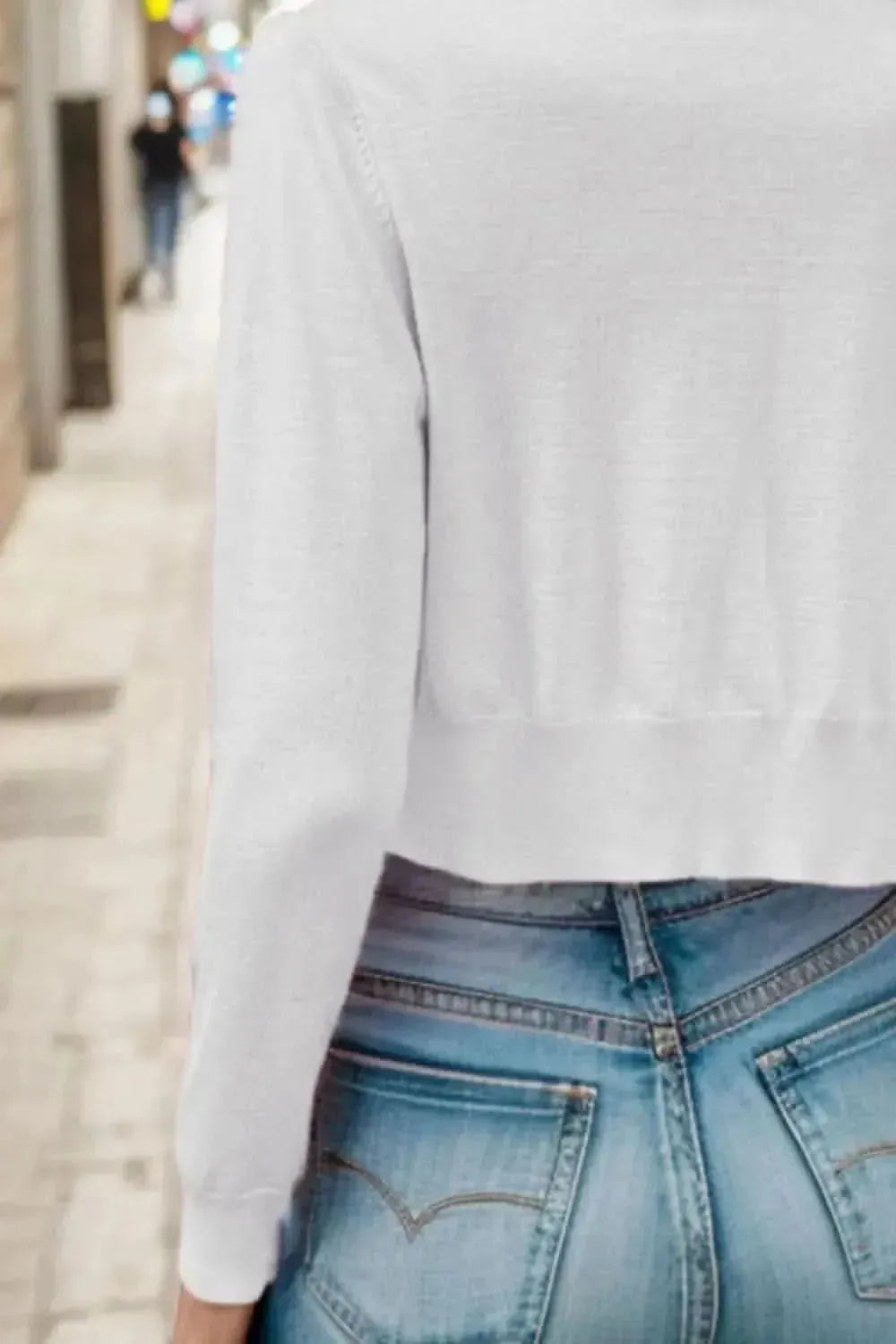Button Up Long Sleeve Cardigan - Bad Moms Club