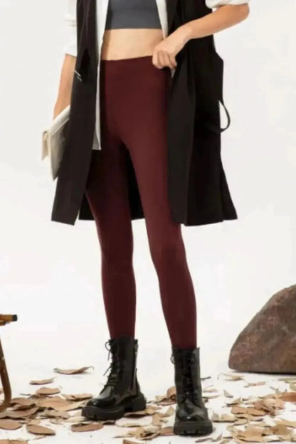 High Waist Skinny Active Pants - Bad Moms Club