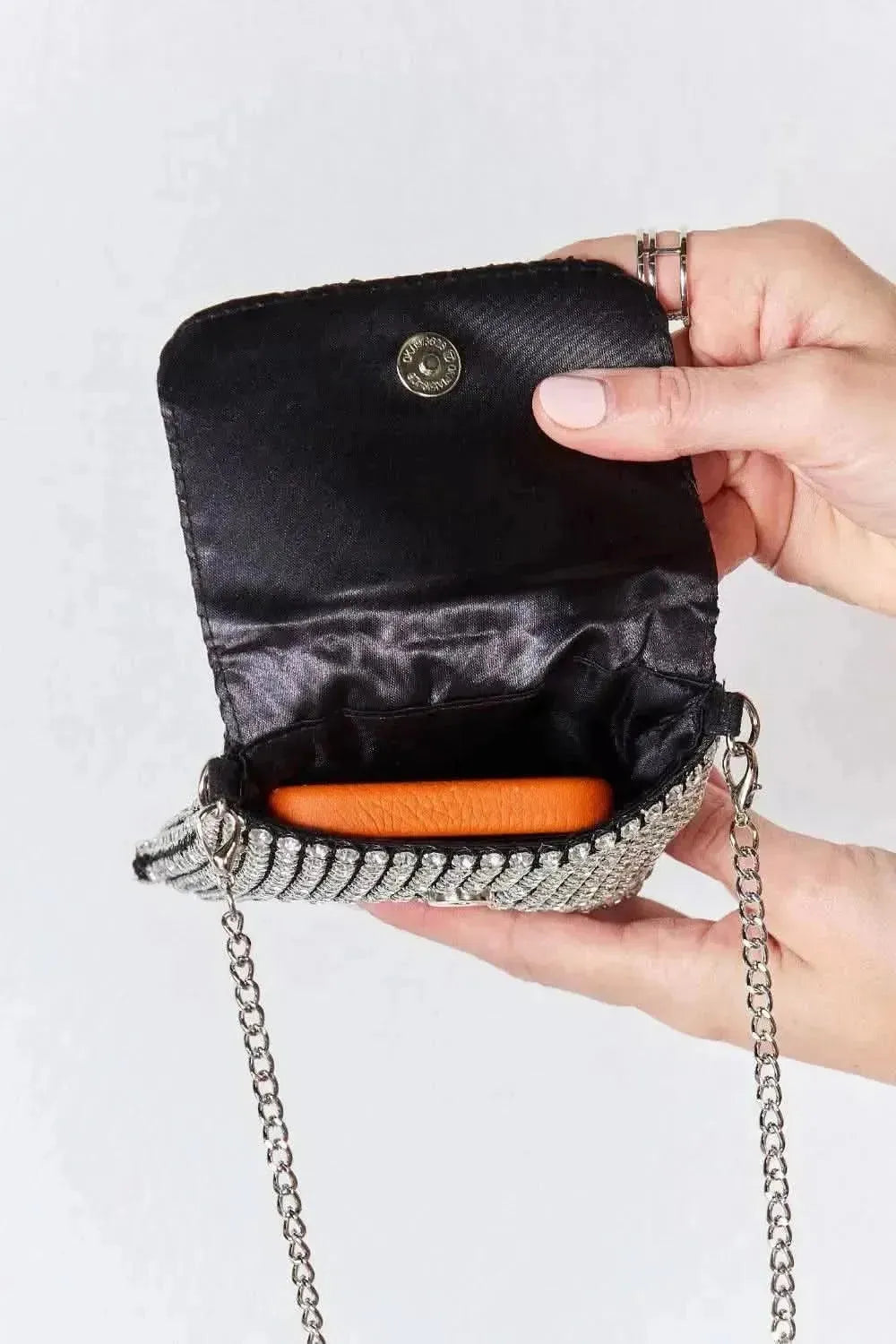Forever Link Rhinestone Mini Crossbody Bag - Bad Moms Club
